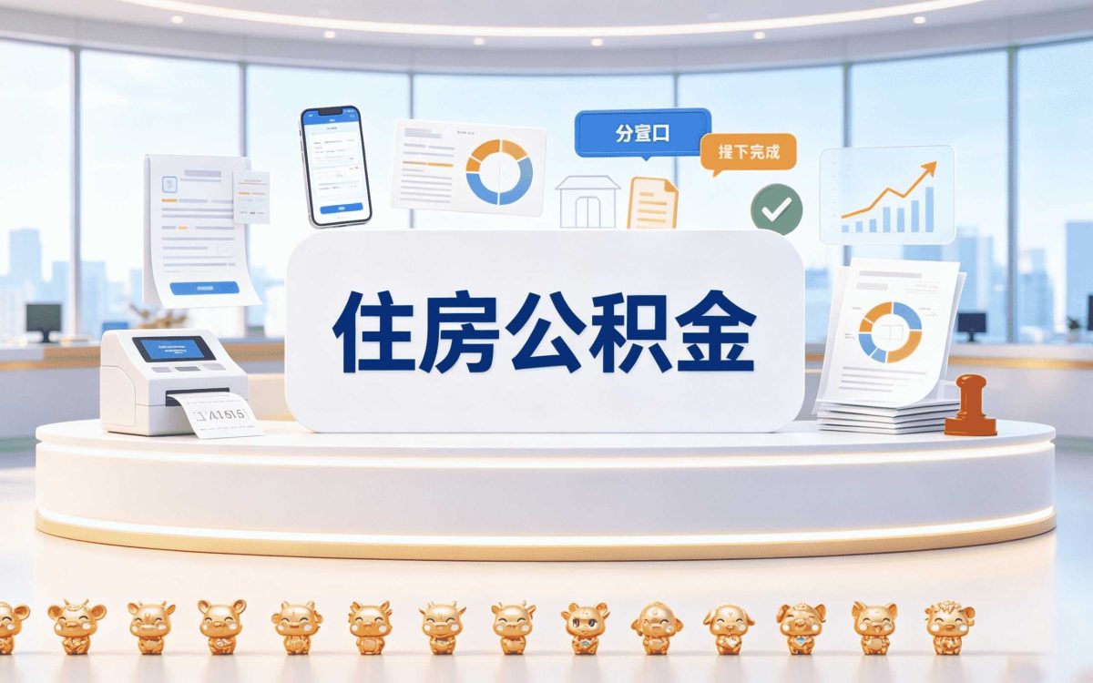 杭州户口迁出公积金提取所需材料一笔笔算差多少